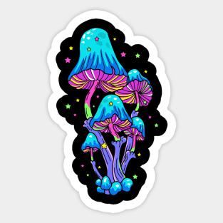 Magic Mushrooms Sticker